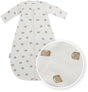 Meyco baby bear baby slaapzak rond - multicolour - 80cm - 1.0 tog