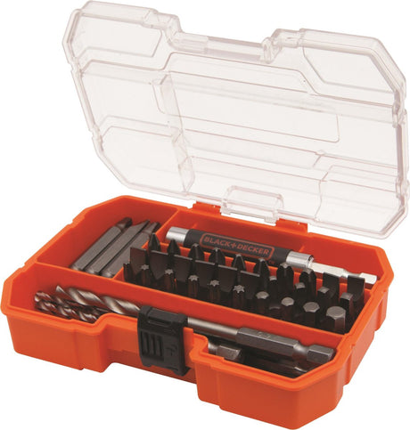 Black+decker 45-delige schroef-bits set - a7234-xj
