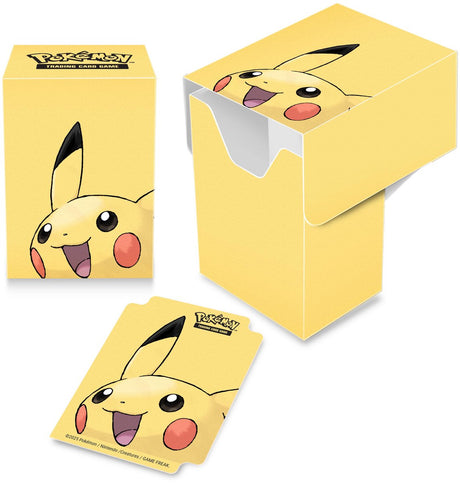 Ultrapro ultra pro - pokémon tcg - pikachu full view deck box - uk