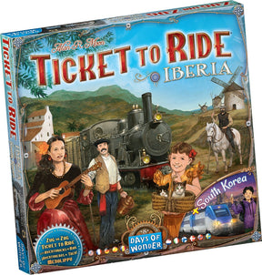 Days of wonder - ticket to ride - iberia south korea - uitbreiding - bordspel