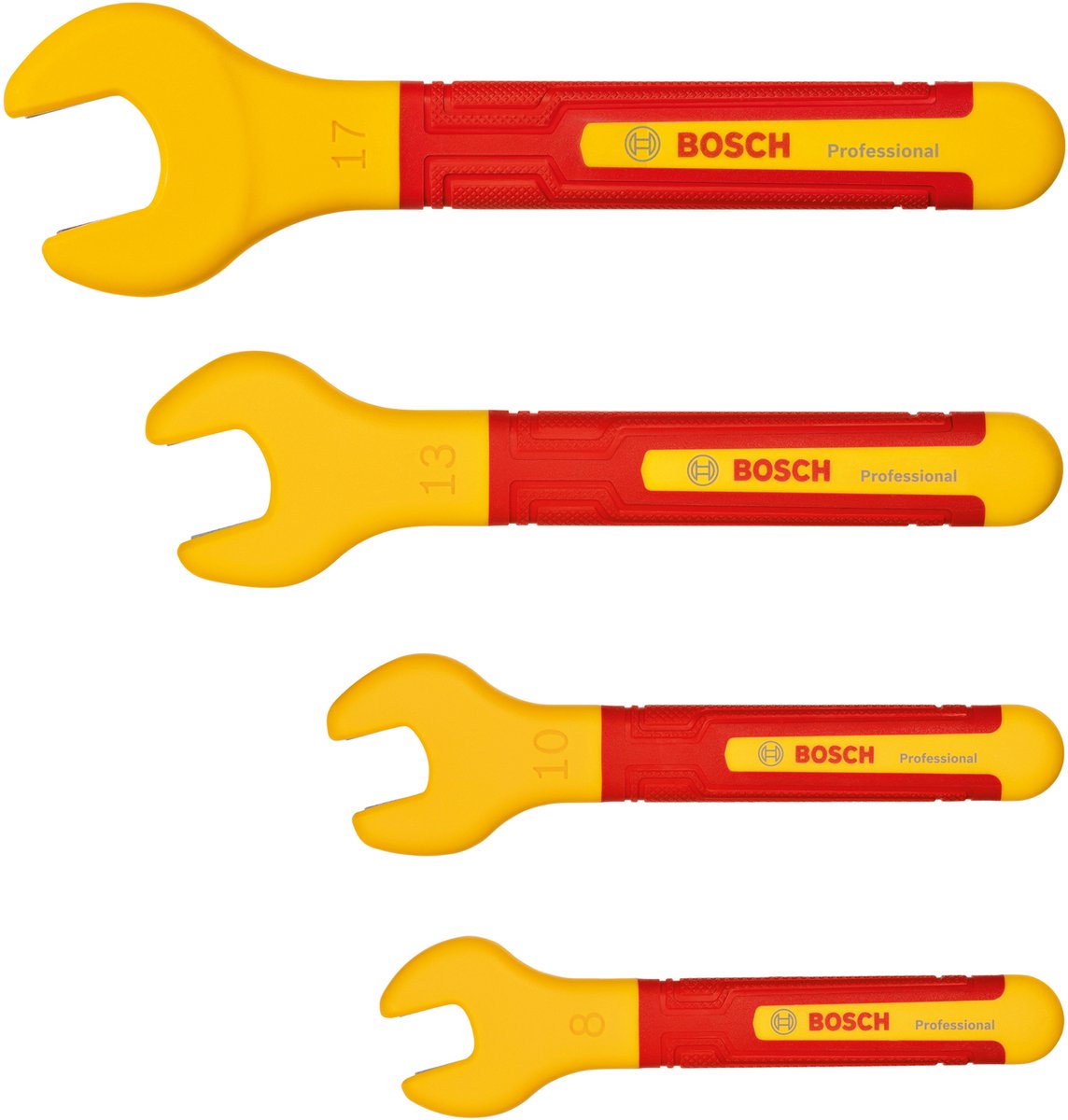 Bosch 4-delig steeksleutelset vde - professional - 1600a02ne8