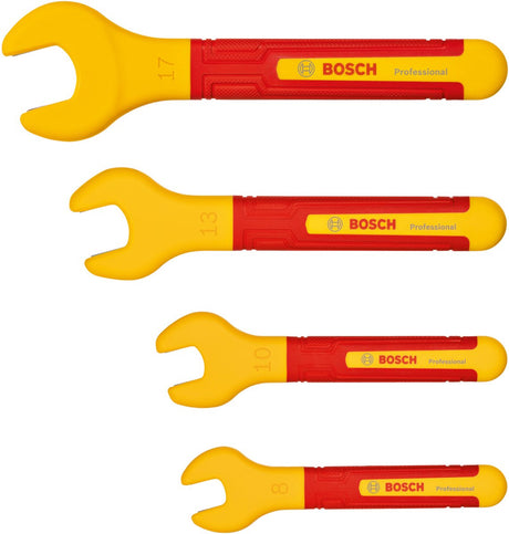 Bosch professional - vde steeksleutelset - 8 - 10 - 13 en 17 mm