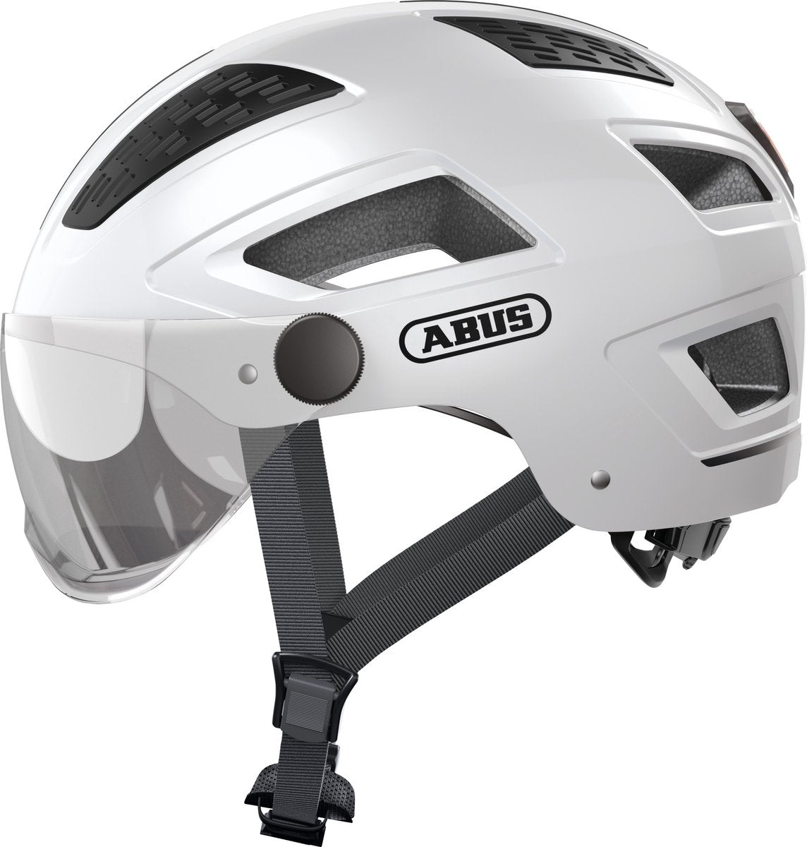 Abus helm Hyban 2.0 ACE polar Wit L 56-61cm