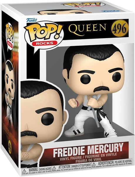 Funko pop rocks: queen - freddie mercury - pop #496
