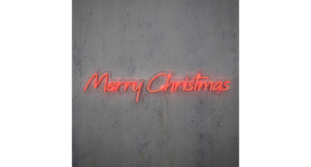 Neon light merry christmas rood 300led ip20 - l20xb94cm
