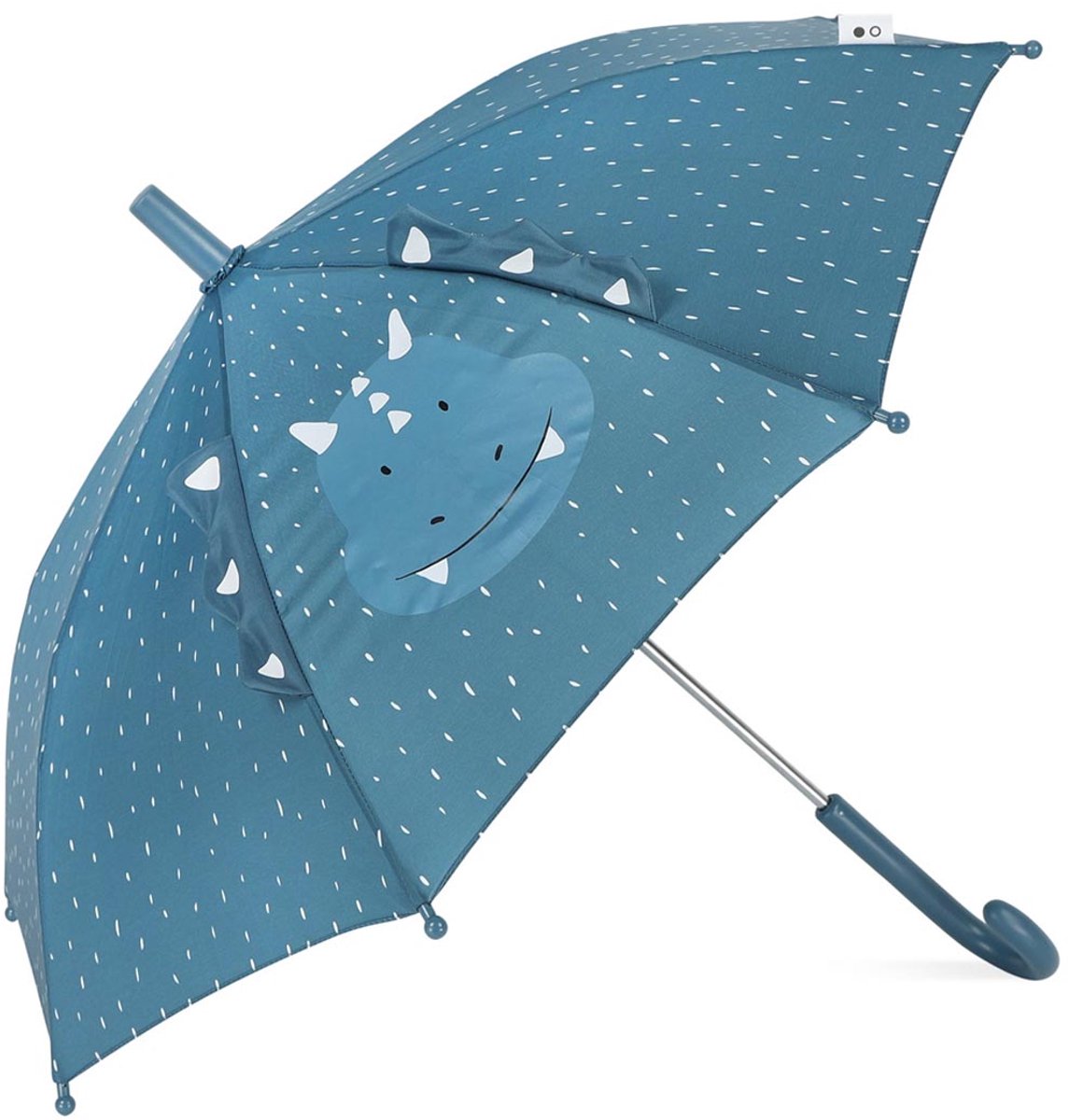 Trixie kinderparaplu - mr. triceratops - blauw