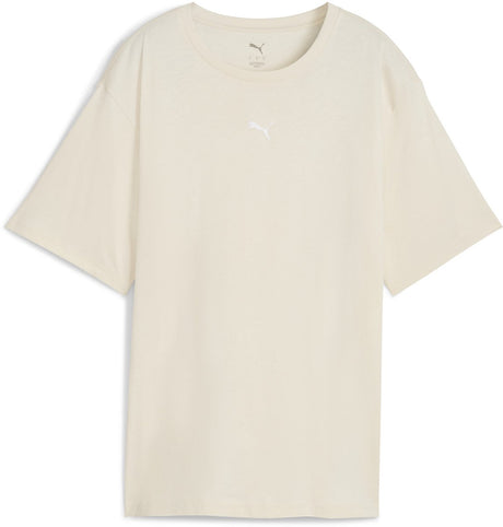 Puma ess relaxed tee dames t-shirt - alpine snow m