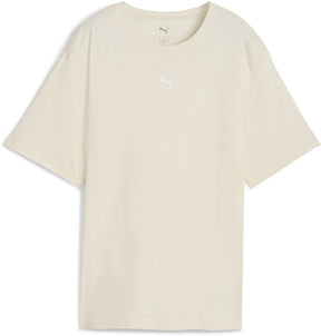 Puma ess relaxed tee dames t-shirt - alpine snow