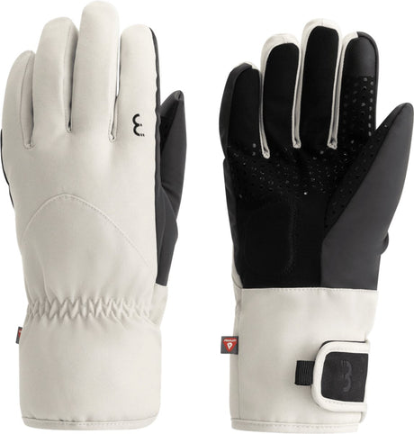 Bbb cycling subzero full fingers fietshandschoenen winter - thermo - waterdicht winddicht - touchscreen - grijs - l - bwg-49 l