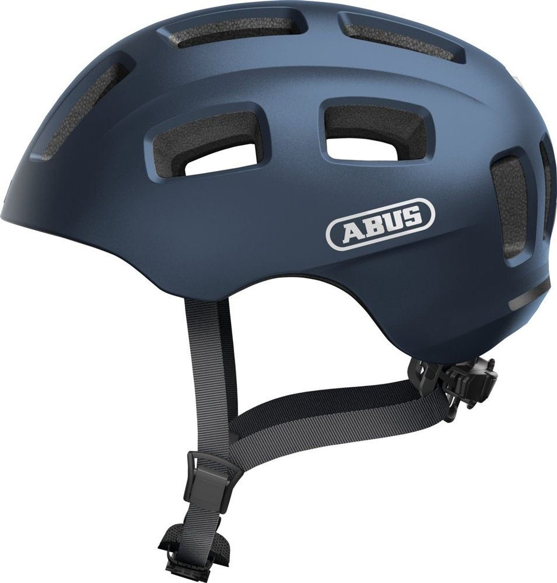 Abus fietshelm youn-i 2.0 - met licht voor kinderen, tieners en jongvolwassenen - voor meisjes en jongens - blauw, maat s