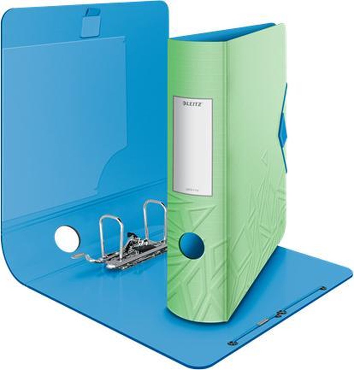 Leitz 180° active urban chic pp ordner voor 500 vel - map voor a4 documenten - rugbreedte van 82 mm - groen