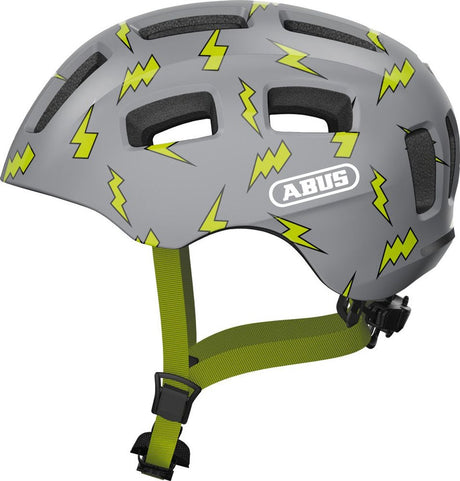 Abus fietshelm youn-i 2.0 grey flash m - 52-57 cm - grijs - geschikt voor gebruik op elektrische fietsen - stadsfietsen - 260 g