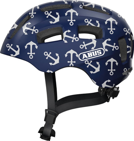 Abus fietshelm youn-i 2.0 blue anchor s - 48-54 cm - blauw - geschikt voor gebruik op elektrische fietsen - stadsfietsen - 240 g