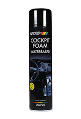 Motip car care black cockpitspray foam 600ml spuitbus