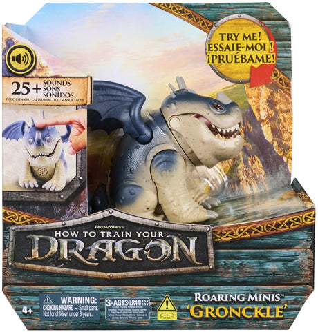 Dreamworks dragons spin master draak speelgoed how to train your dragon interactief gronkle figuur.