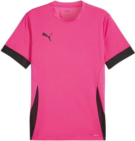Puma teamgoal matchday jersey heren sportshirt - fluro pink pes- black- black s
