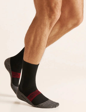Falke ru4 cool anti-blaar functioneel materiaal hardloopsokken heren zwart - maat 46-48