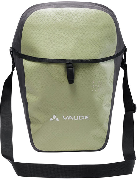 Vaude aqua commute single fietstas enkele fietstas unisex fango waterdicht >90% recycled materiaal