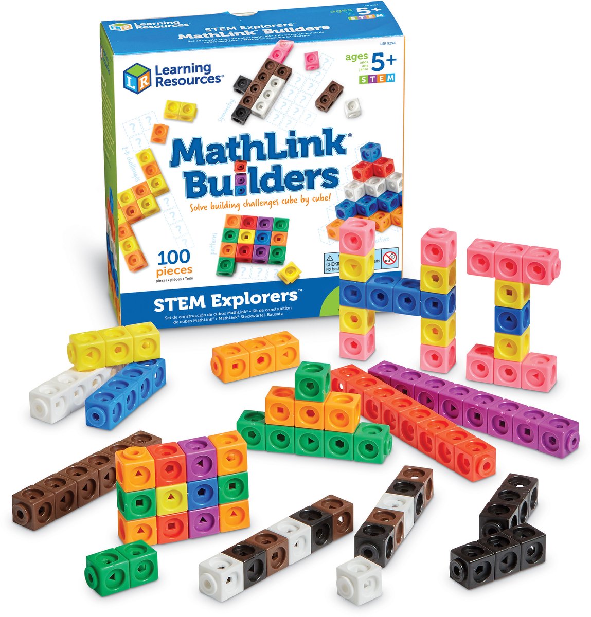 Learning resources mathlinkâ® cubes - bouwset - 3+