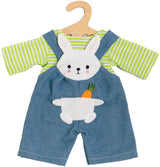 Heless pu-latzhose ringelshirt bunny lou, 28-35