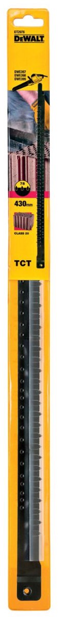 Dewalt scheermesjes voor varkens 430mm zwart kl.20 rd dwe397 398 399