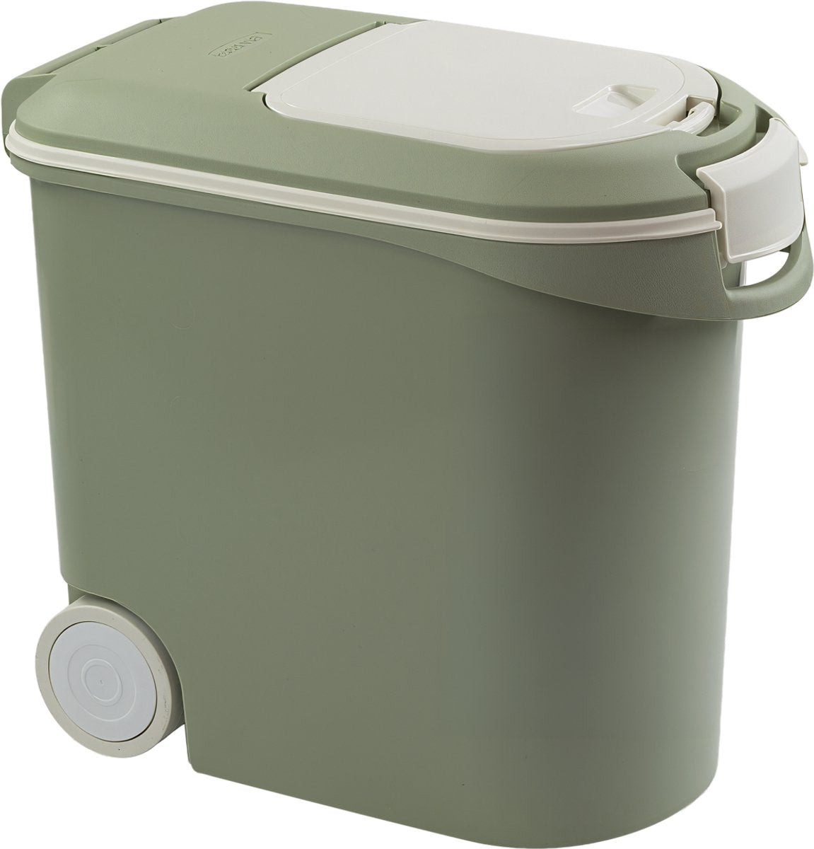 Curver - voedselcontainer hond kat - misty green - 35l