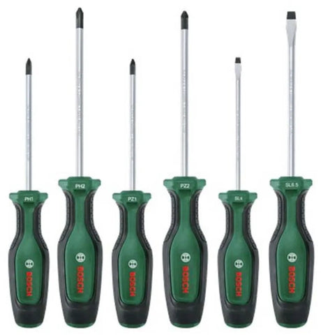 Bosch schroevendraaierset - 6 delig