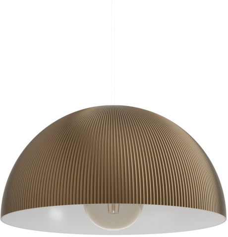 Eglo gaetano 2 hanglamp - e27 - ø 30 cm - wit brons