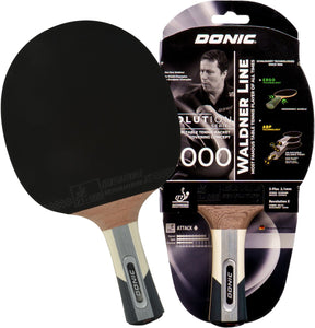 Donic schildkröt tafeltennisbat waldner 1000 attack zwart