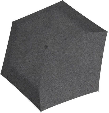Reisenthel umbrella pocket mini opvouwbare mini paraplu - ø 97 cm - twist silver grijs