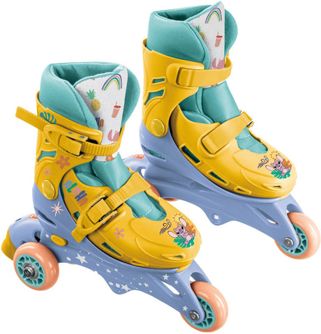 Mondo rolschaatsen 3 wielen stitch - maat 29-32cm 29-32