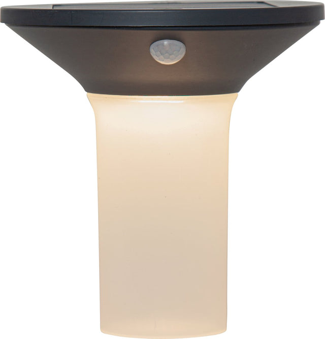 Eglo corbezzola wandlamp buiten - solar - 16 cm - sensor - grafiet wit