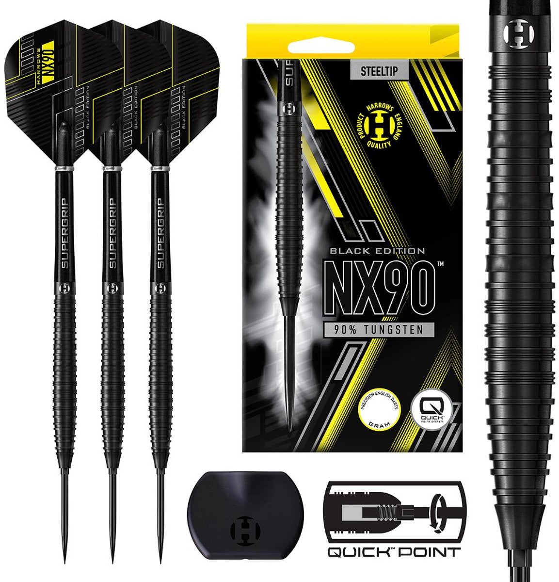 Harrows nx90 black edition 90% tungsten 24gr quick point