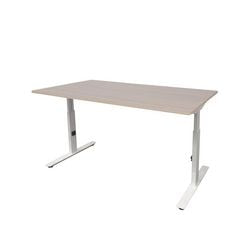 Bureau schaffenburg linesto plus 120x80 eiken wit