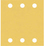 Bosch accessoires bosch accessories 2608901657 schuurpapier voor vlakschuurmachine korrelgrootte (num) 120 (l x b) 107 mm x 115 mm 50 stu