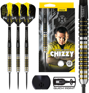 Harrows chizzy 90% tungsten 23gr quick point - darts