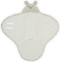 Jollein baby wikkeldeken - bunny - nougat - 100x105cm