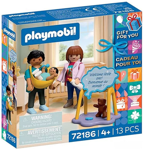 Playmobil geboorte speelset - baby familie cadeau set.