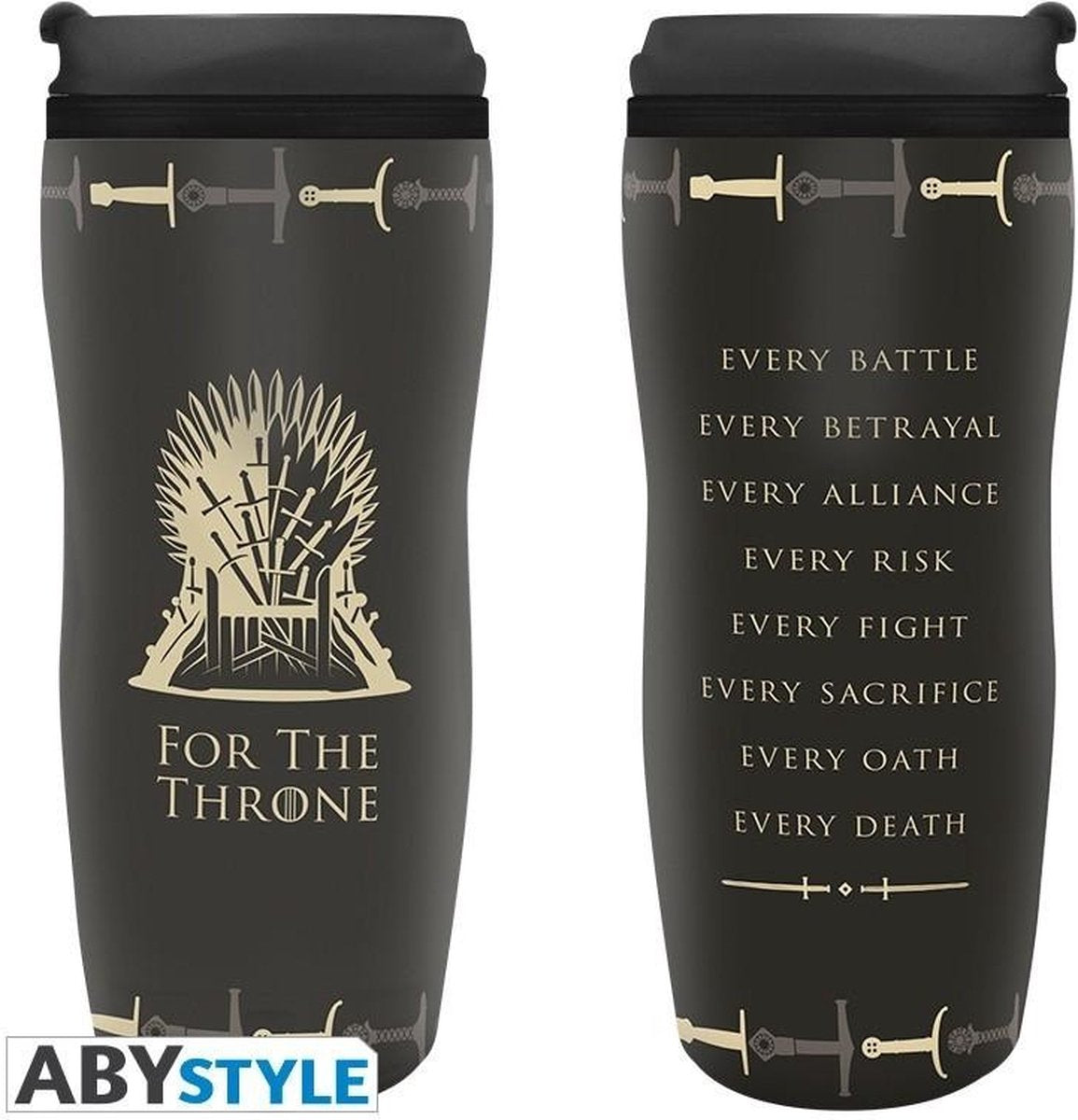 Aby style game of thrones - travel mug throne