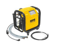 Rems spoel- en afvoerinrichting met olievrije multi-pushcompressor slw ingesteld