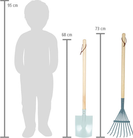 Small foot - houten tuingereedschap, 4dlg.