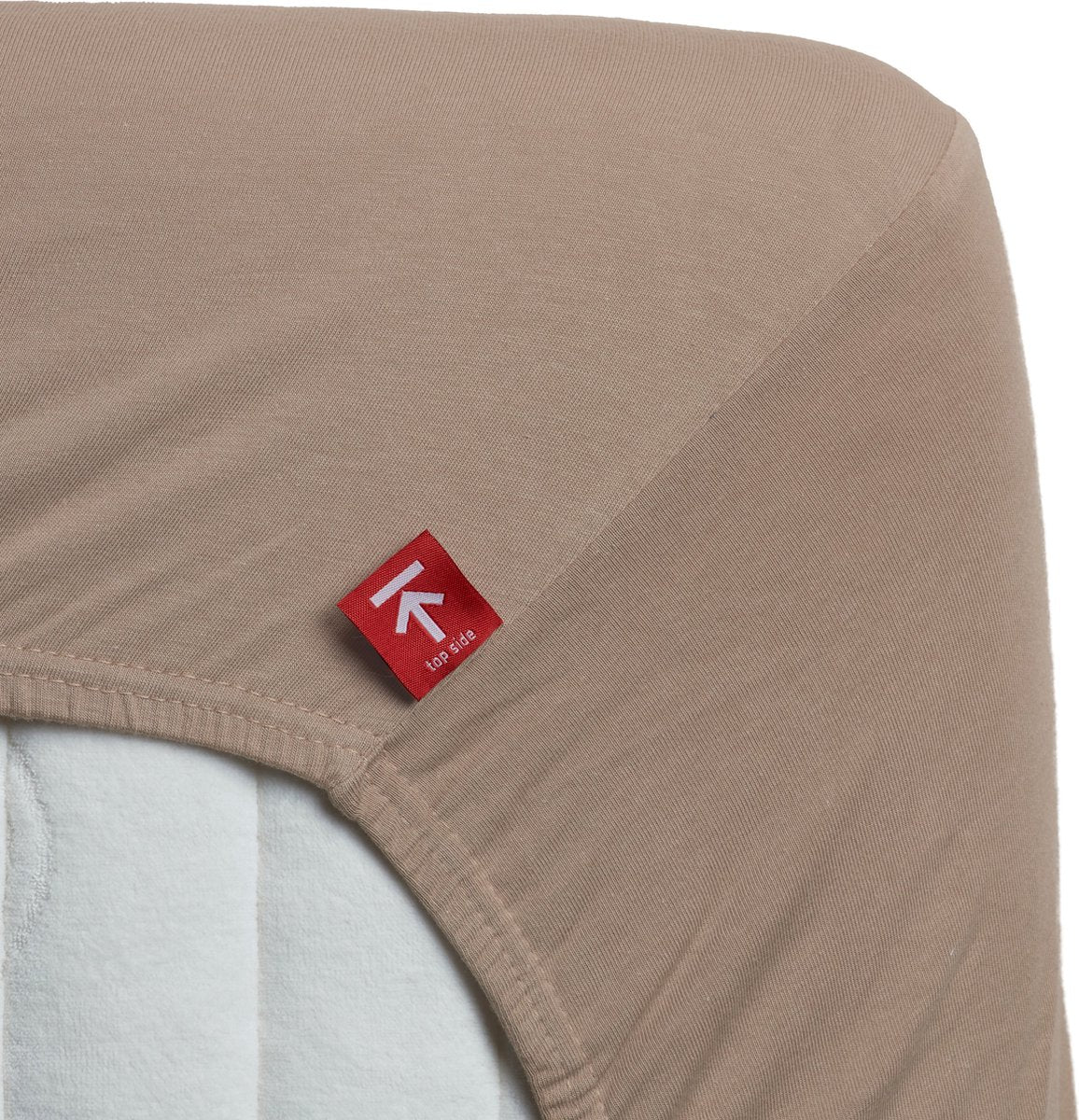 Beddinghouse jersey - hoeslaken - 160x200 220 - taupe