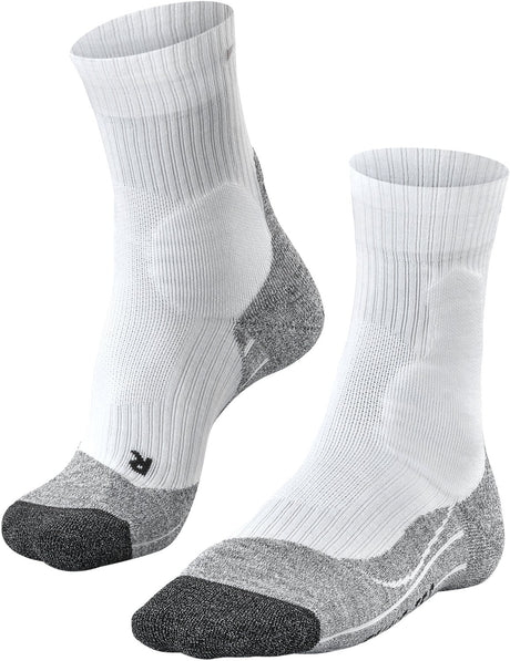 Falke te2 anti-blaar katoen functioneel materiaal tennissokken heren wit - maat 46-48