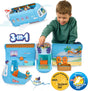 Moose bluey 3in1 vliegtuig met 2 speelfiguren