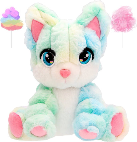 Imc toys cotton cuties kitty - geurende suikerspin knuffel 30 cm