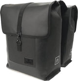 Fastrider jaxx dubbele fietstas trend waterdicht - zwart - 28l per tas