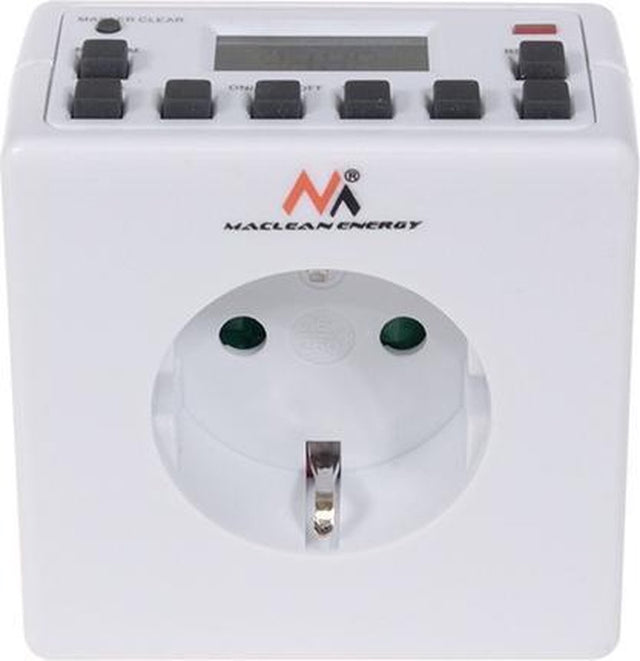 Maclean mce30g - digitale tijdschakelaar schakelklok timer