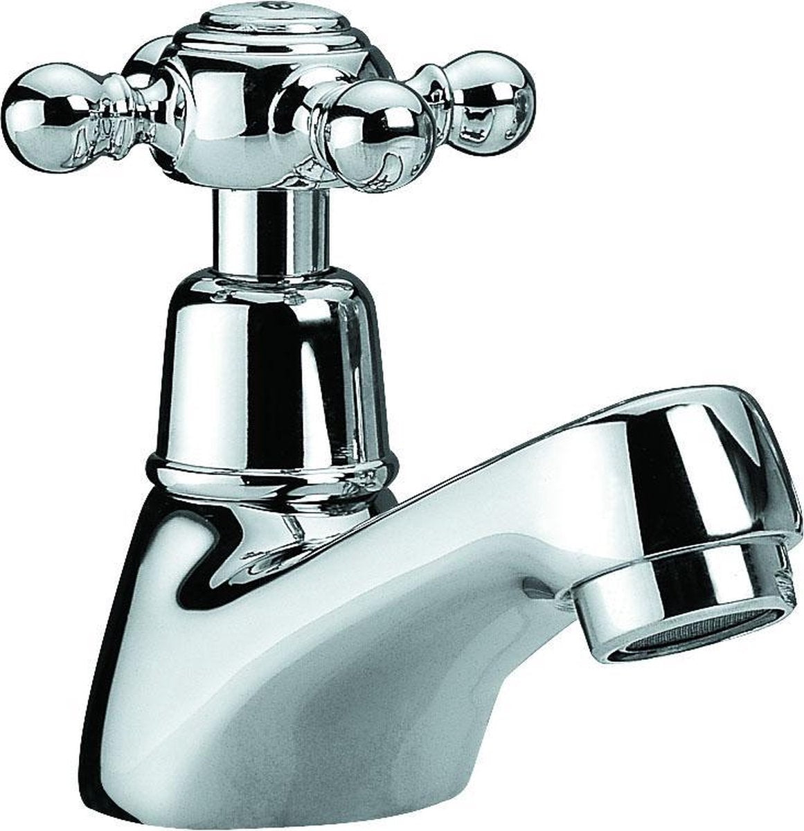 Plieger charleston toiletkraan – fonteinkraan koud water – kraan messing – chroom