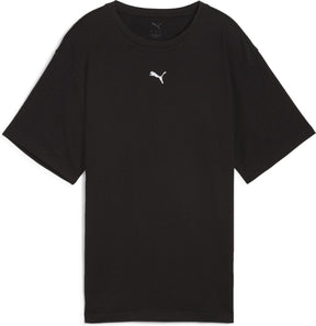 Puma ess relaxed tee dames t-shirt - black