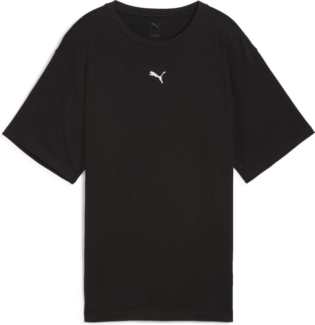 Puma ess relaxed tee dames t-shirt - black